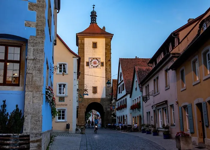 Maison d'hôtes Am Siebersturm Rothenburg ob der Tauber